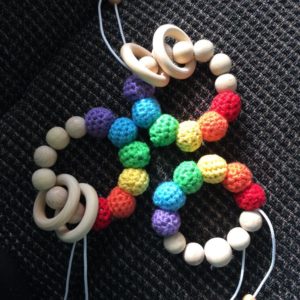 Beißring REGENBOGEN