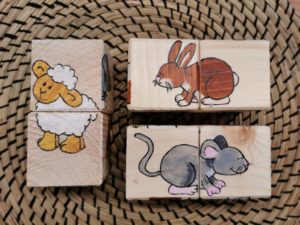 Würfelpuzzle "Bauernhof" – Bild 2
