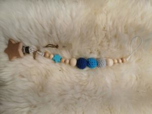 Schnullerkette Sternchen