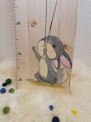 Messlatte mit Wunschmotiv und Name – Bild 2
