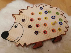 REGENBOGEN - Igel    Steckspiel  (leichter) – Bild 2