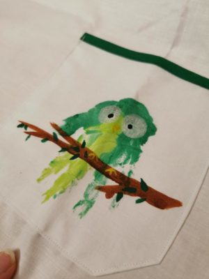 Kinderschürze "Eule" – Bild 2