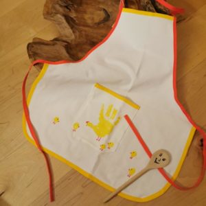 Kinderschürze "Hennen"