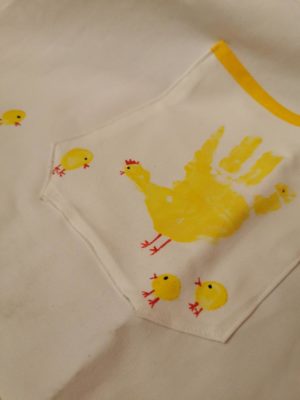 Kinderschürze "Hennen" – Bild 2