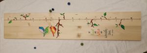 Messlatte mit Wunschmotiv und Name – Bild 9