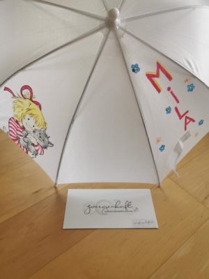 Kinderregenschirm mit Wunschmotiv – Bild 9