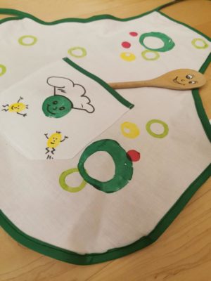 Kinderschürze "Kunterbunt" – Bild 2