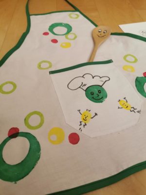 Kinderschürze "Kunterbunt" – Bild 3