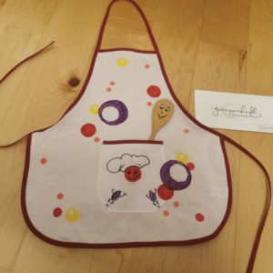 Kinderschürze "Kunterbunt"