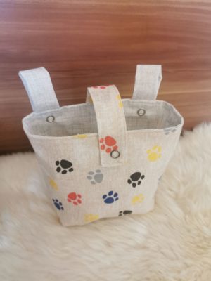 LENKRAD-Tasche bunte Tatzen – Bild 2