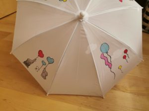 Kinderregenschirm Elefanten