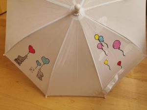 Kinderregenschirm Elefanten – Bild 2
