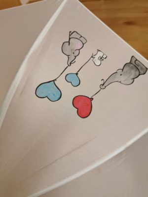 Kinderregenschirm Elefanten – Bild 4