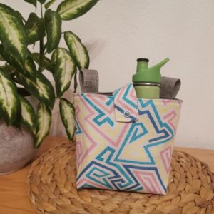 LENKRAD-Tasche Bunt gemustert