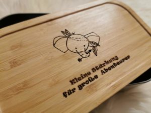 "Elefant -Kleine Stärkung"